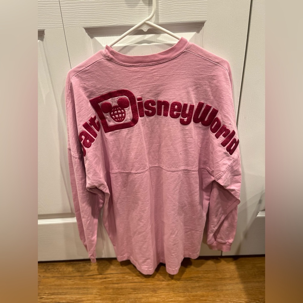 Disney parks Beauty & Beast long sleeve lightweight sweatshirt
